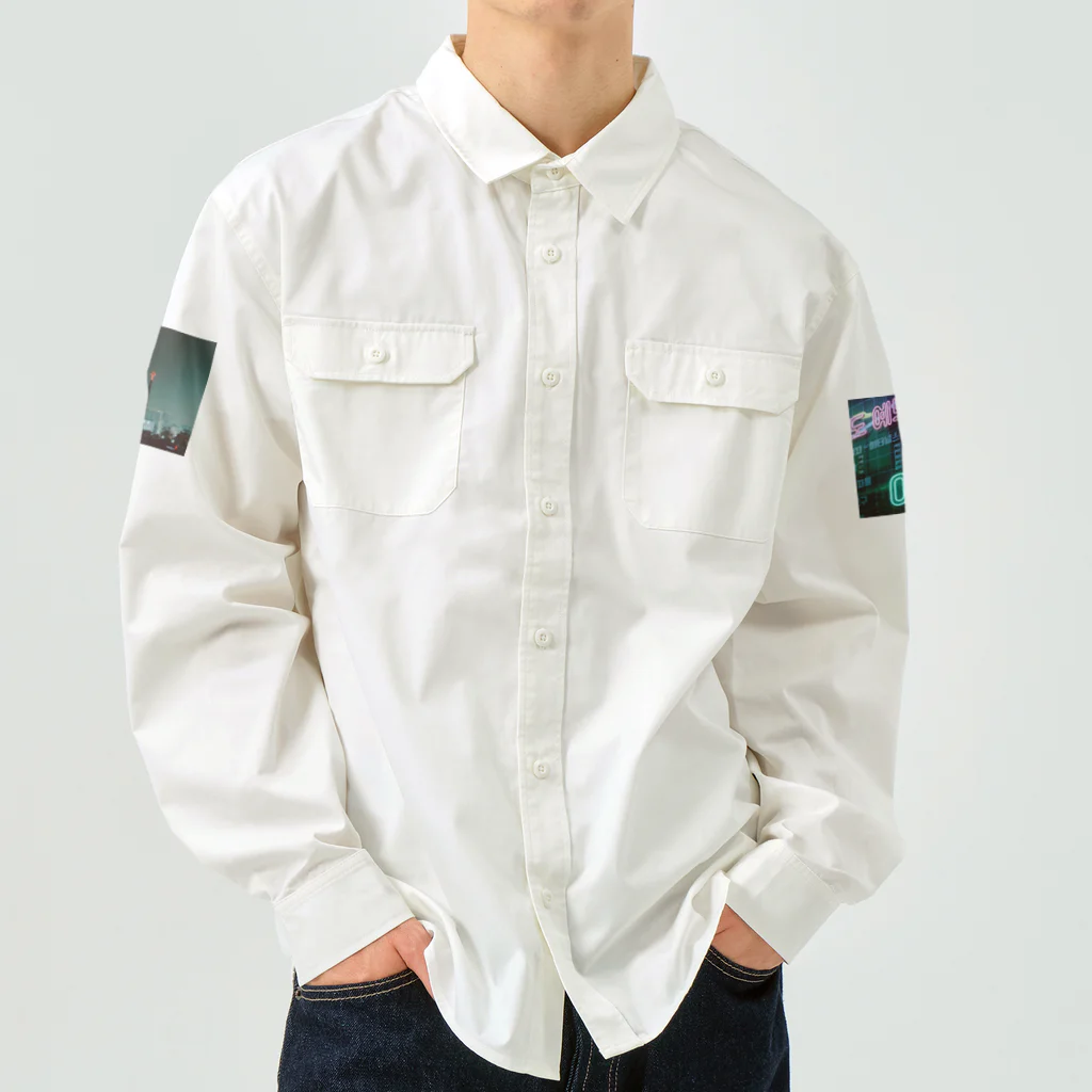 ななしき/もりてーとくのななしき・ソウルナイトスナップ Work Shirt