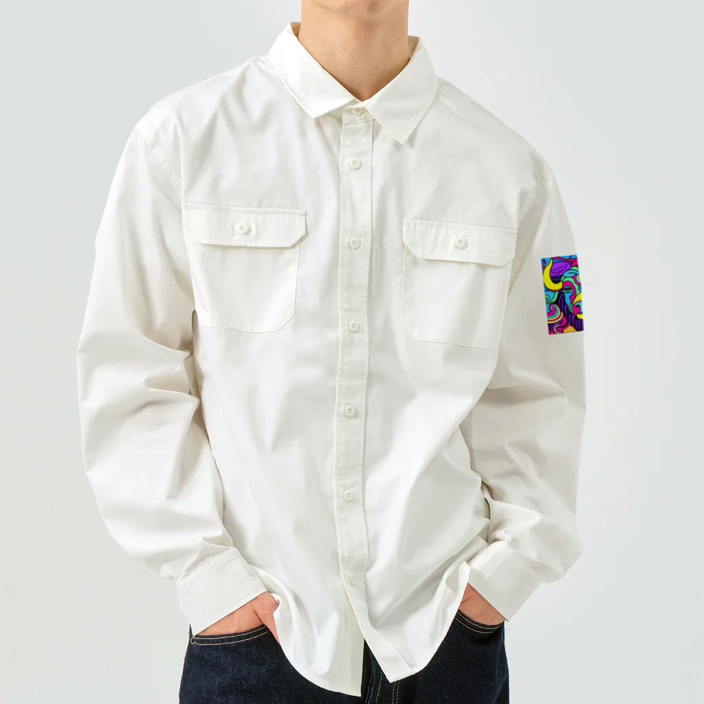 inoki113のバッファローマン Work Shirt