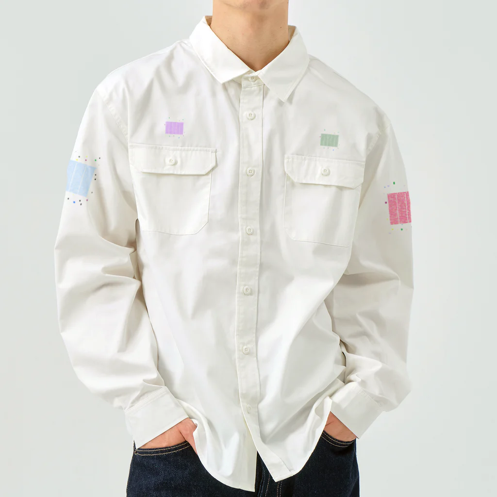 noiSutoaの円周率を1000桁 Work Shirt