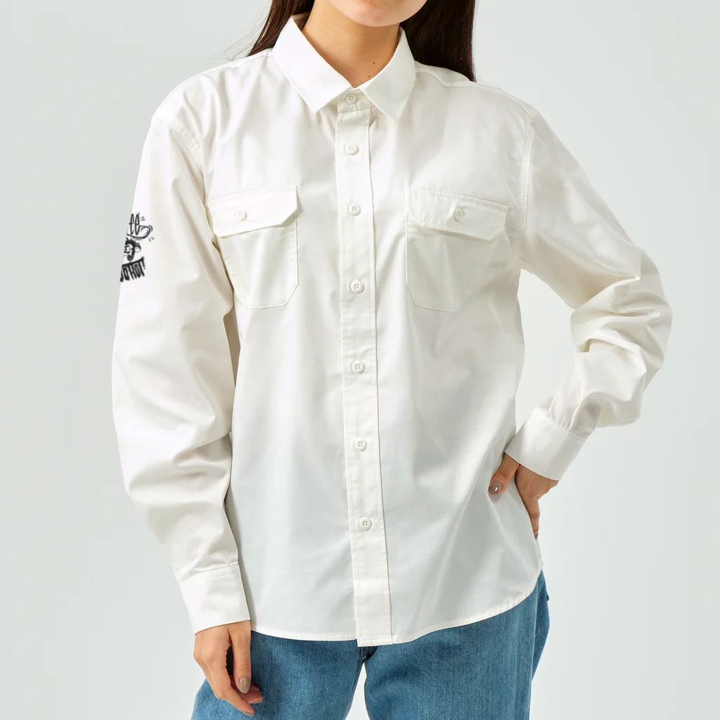 Skank The WorldのLife is Too Hot Work Shirt