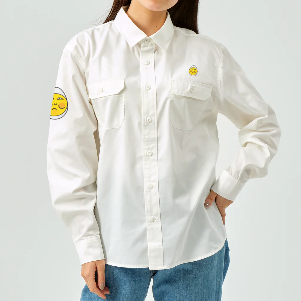 たまごセレクトショップのたまごグッズ Work Shirt