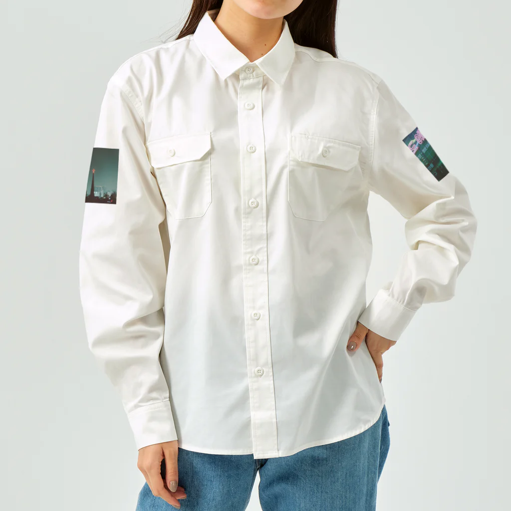 ななしき/もりてーとくのななしき・ソウルナイトスナップ Work Shirt