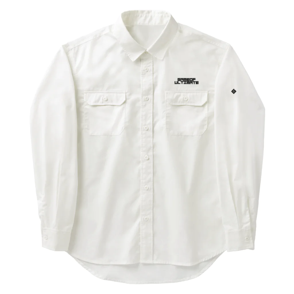 GAME OF ULTIMATEのULTIMATE SHIRT WHITE Work Shirt