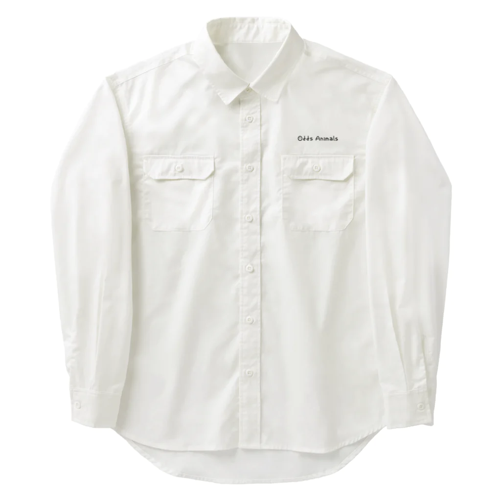 Junのカラフルカメレオン_OddsAnimal Work Shirt