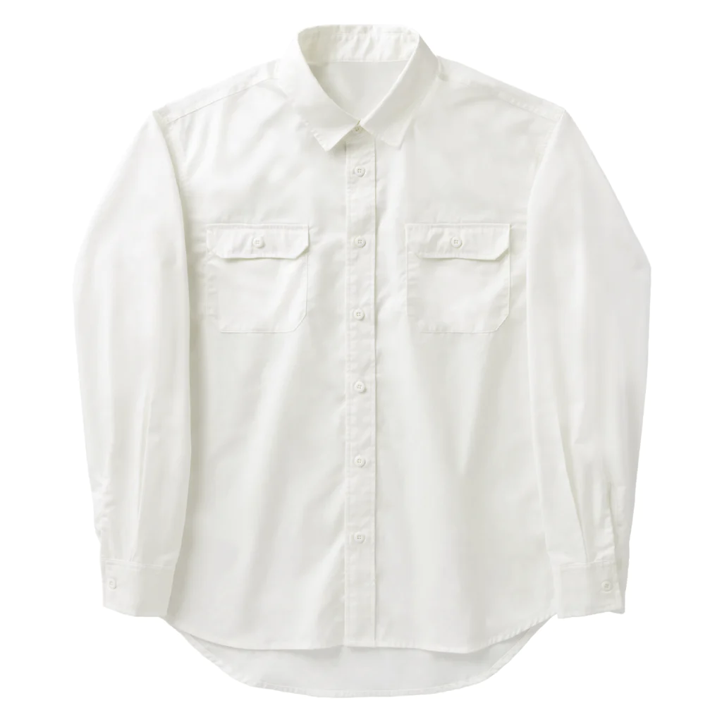 レールファン&スピリチュアルアイテムショップの鉄道カラー風デザイン231 Work Shirt