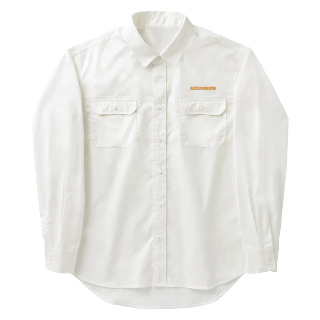 LOCO_のサーフボードのプリントグッズ Work Shirt