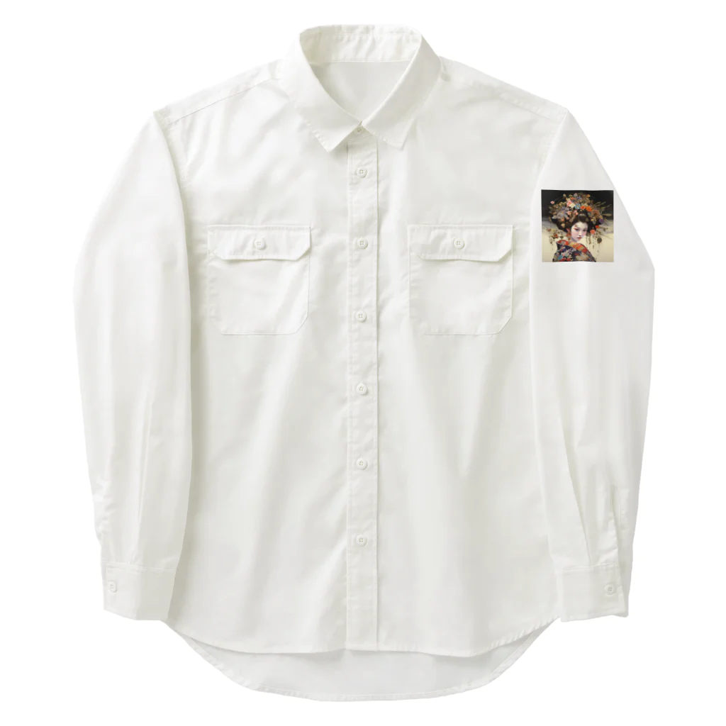 AQUAMETAVERSEの花魁　なでしこ1478 Work Shirt