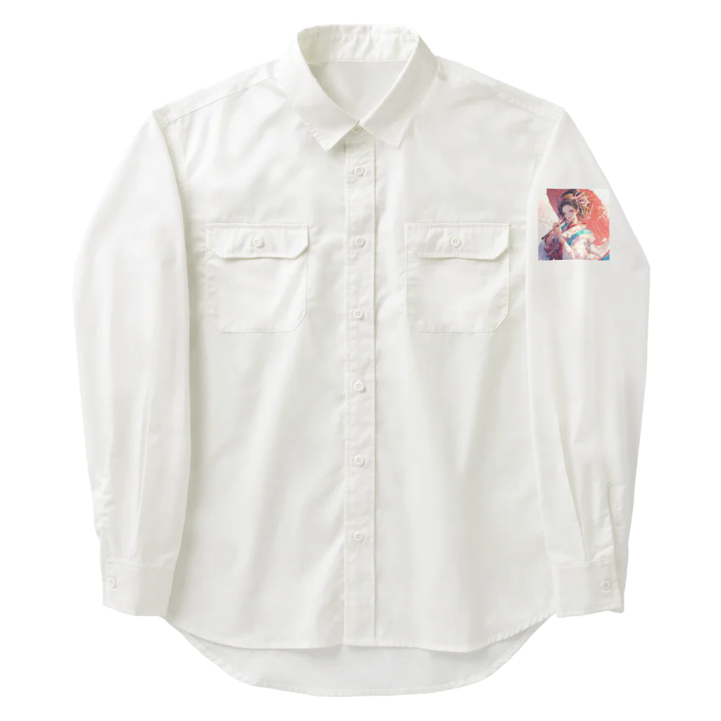 AQUAMETAVERSEの春風に舞う桜のような貴女 Marsa 106 Work Shirt