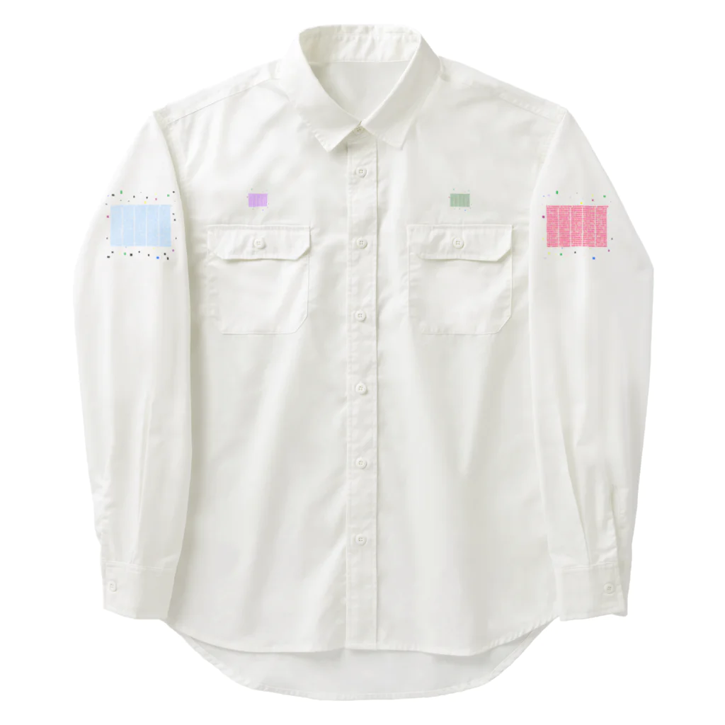 noiSutoaの円周率を1000桁 Work Shirt