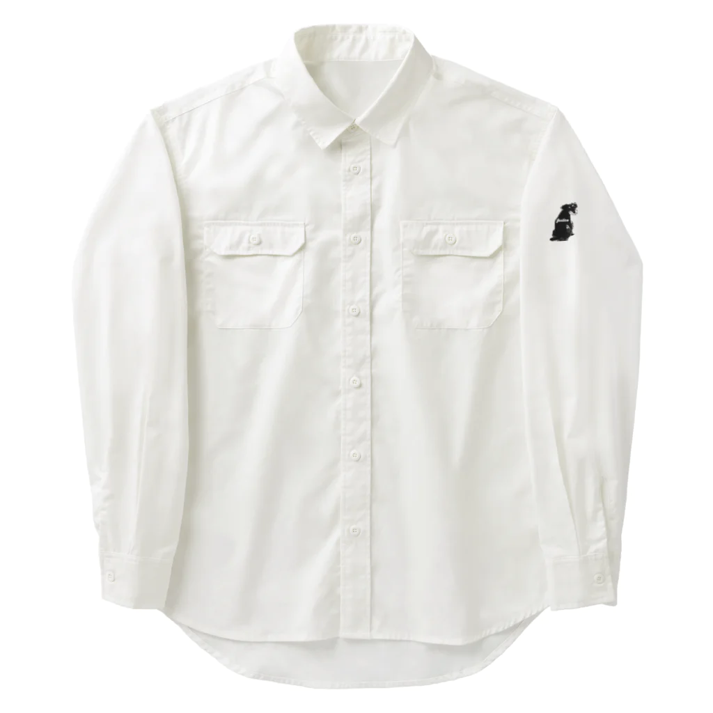 jastice1037の見返り犬ジャスティス Work Shirt