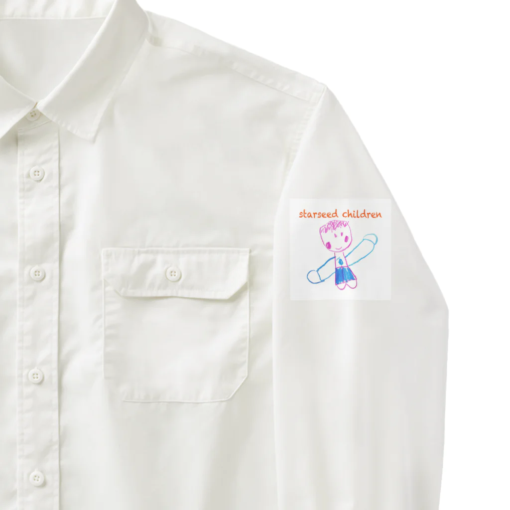 スターシードチルドレンのスターシードチルドレン Work Shirt