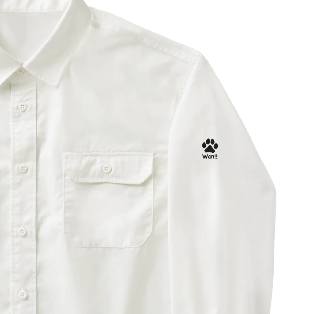 bow and arrow のワイマラナー Work Shirt