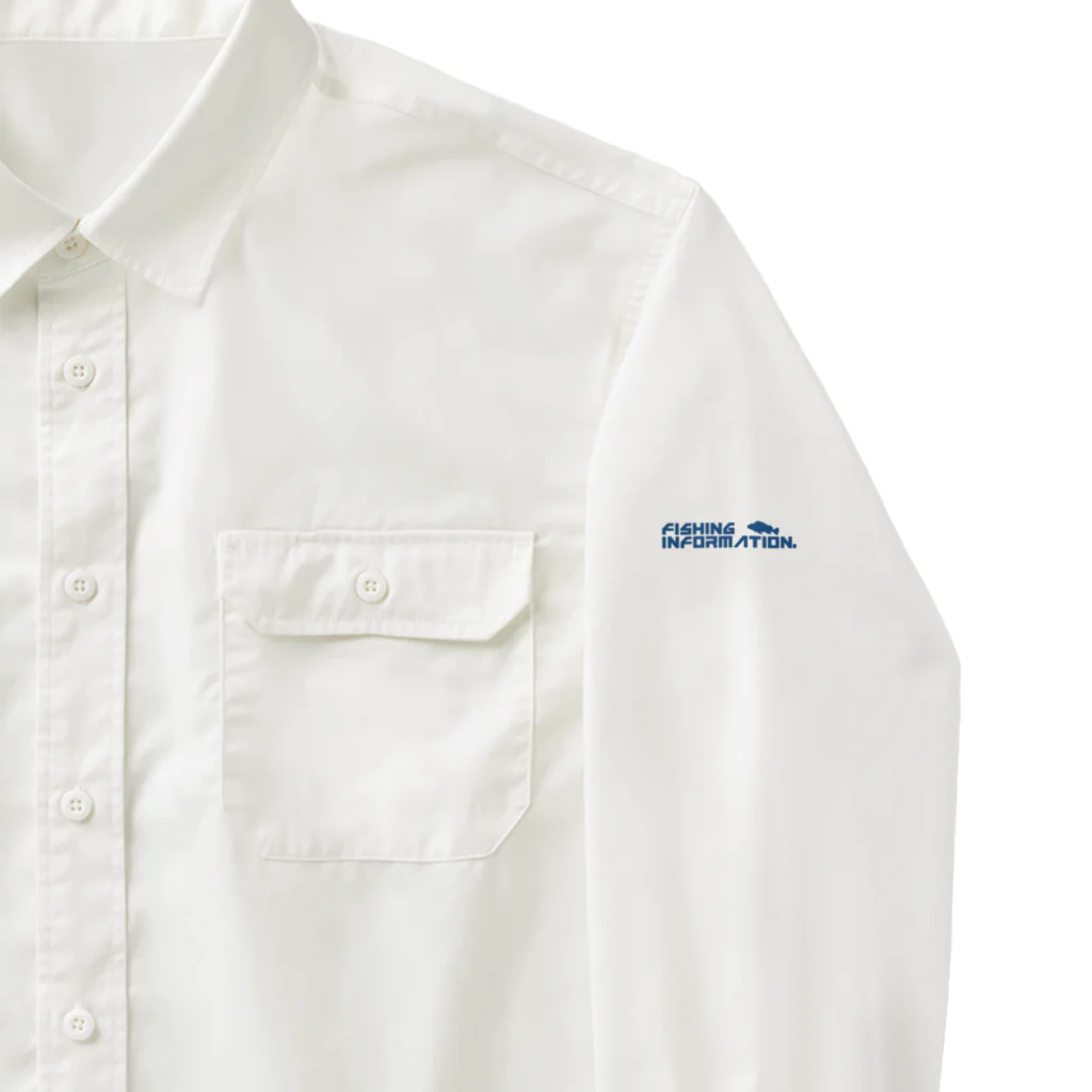 Fishing Information.（フィッシング インフォメーション）　　　　公式ロゴショップのFishing Information.（フィッシングインフォメーション）ユーチューブロゴ2 Work Shirt