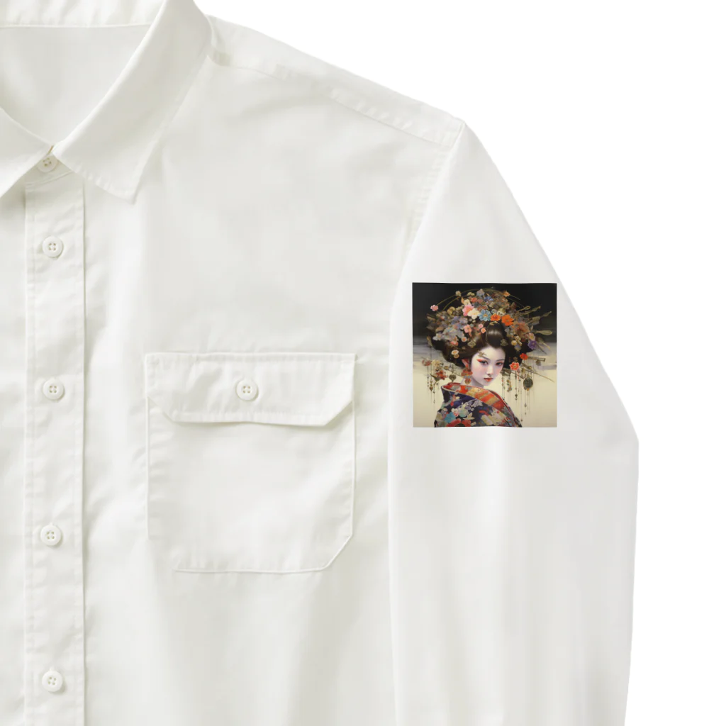 AQUAMETAVERSEの花魁　なでしこ1478 Work Shirt