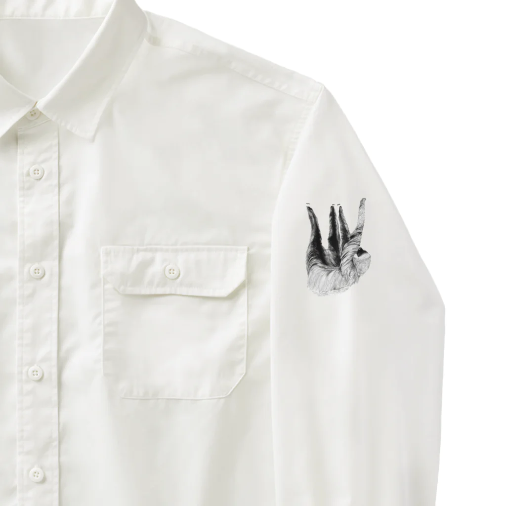 segasworksのフタユビナマケモノ Work Shirt