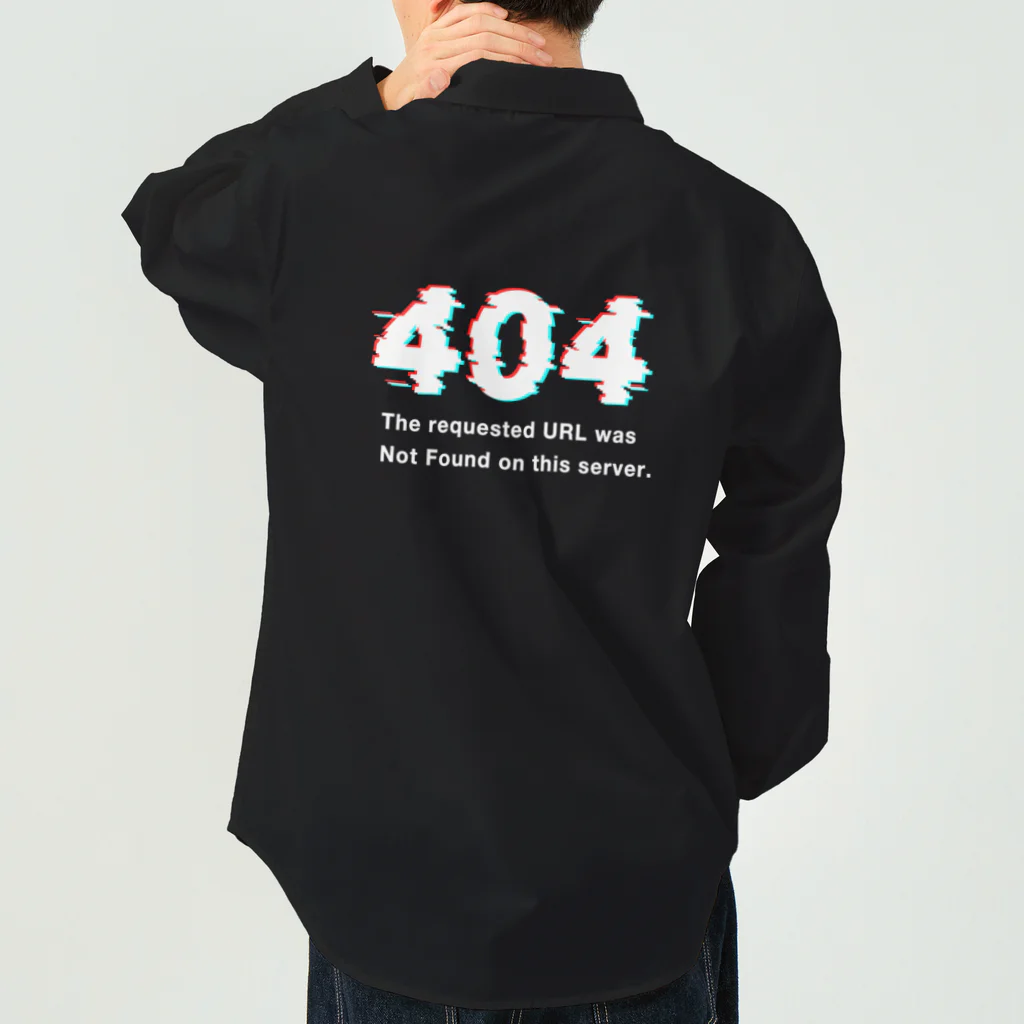 インターネットクラブの404 Not Found ワークシャツ