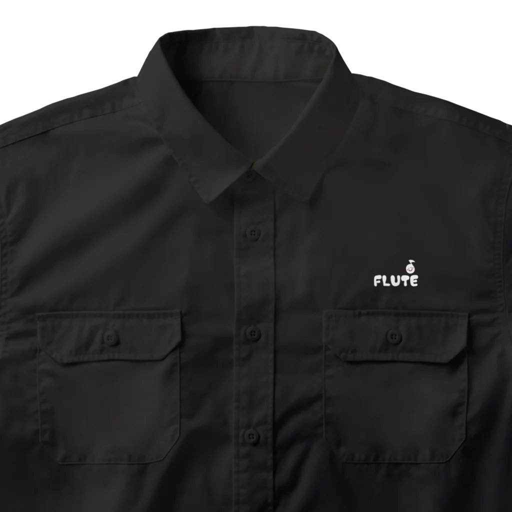 有限会社ケイデザインのアイアム フルート奏者！！ Work Shirt