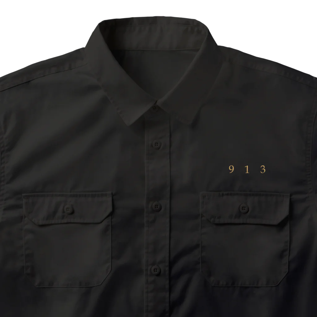 913WORKS WEB SHOP SUZURIの夜の蛾のシャツ_01 Work Shirt