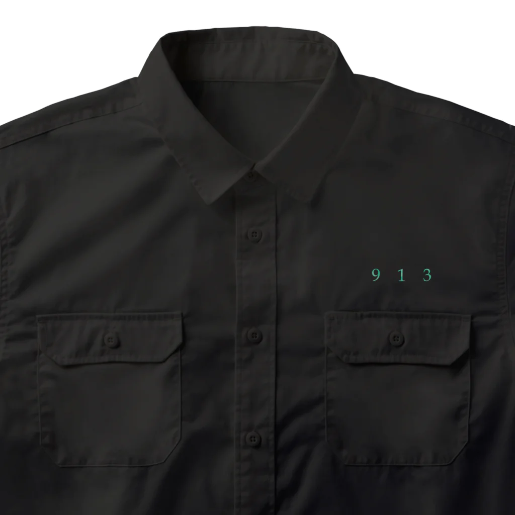 913WORKS WEB SHOP SUZURIの夜の蛾のシャツ_02 Work Shirt