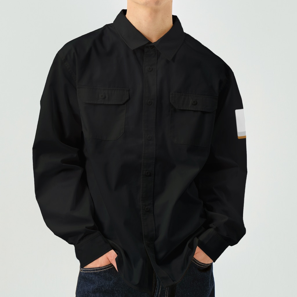 キッズモード某の白 ( 麻雀グッズ ) Work Shirt