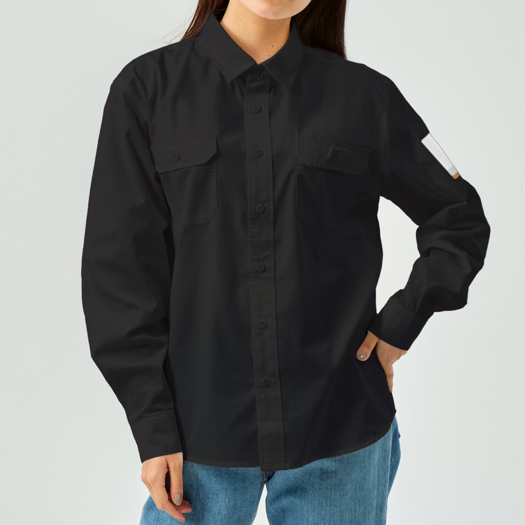 キッズモード某の白 ( 麻雀グッズ ) Work Shirt