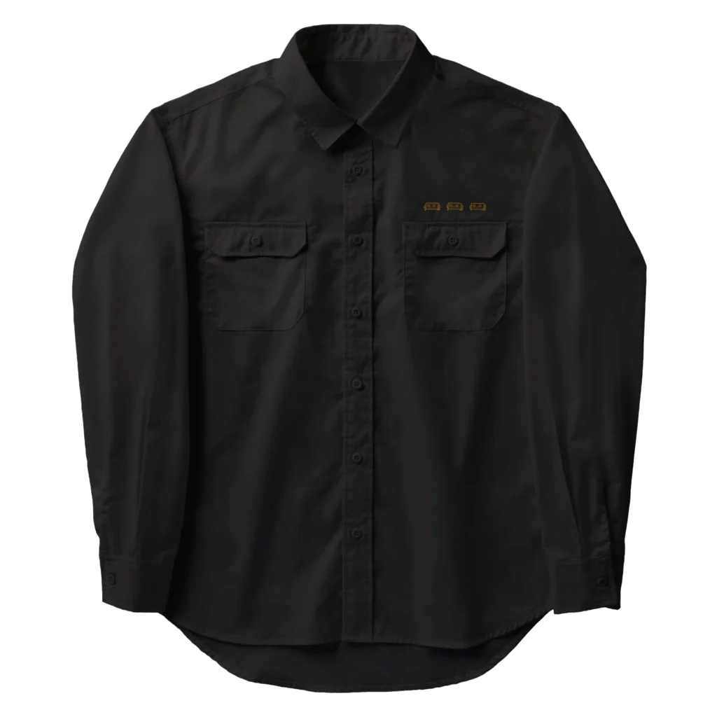 メカロックのプラモなロボchiとネコchi Work Shirt