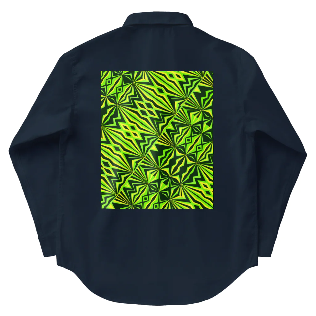 ✨🌈✨ユラクラカン🇯🇵 ✨🌈✨の🌴植物の楽園🌴ジャングリア🌳 Work Shirt