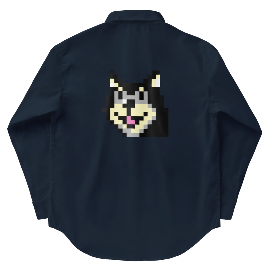株式会社RayArc・新規事業ユニットのしばいぬ(こてつ)・おえかきランドにて Work Shirt