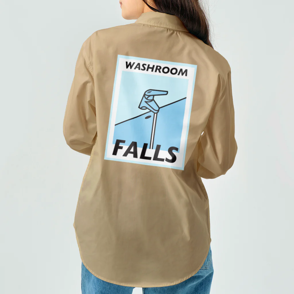 モーモーポルレノンの『洗面所の滝』 ワークシャツ