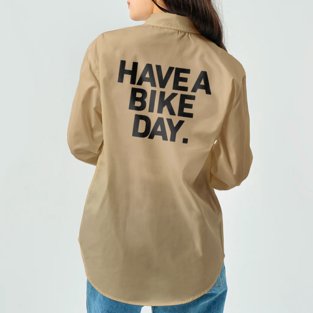 HAVE A BIKE DAY. ＠ SUZURIのHABDワークシャツ(Mocha beige) ワークシャツ