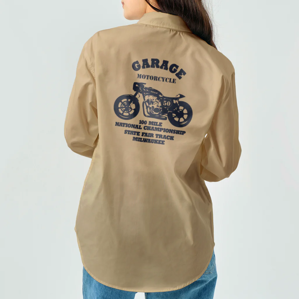 キッズモード某の武骨なバイクデザイン Work Shirt