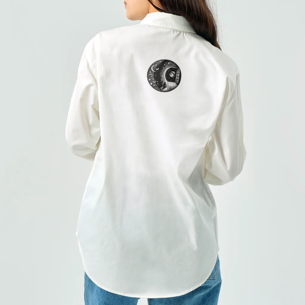 kazeou（風王）の孤独の月(AI生成) Work Shirt