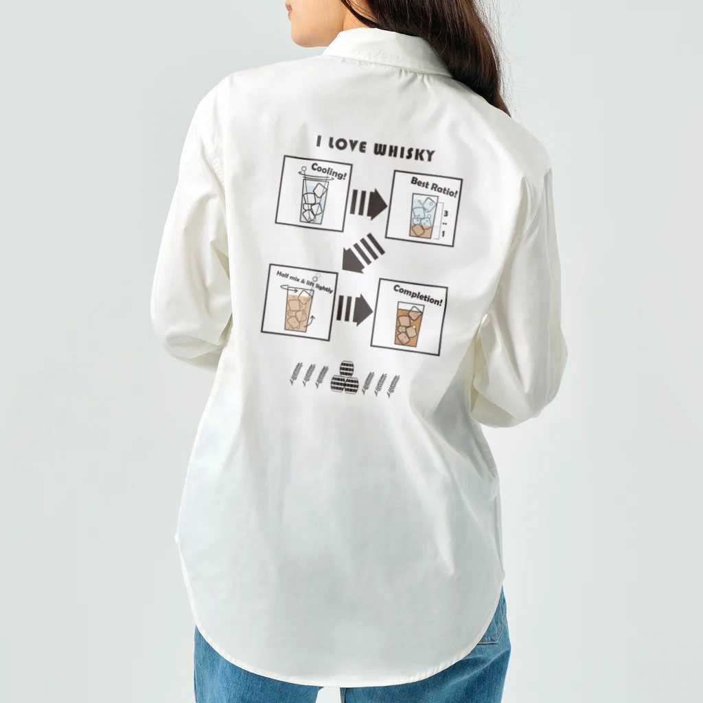 I LOVE【WHISKEY】SHOPのI LOVE WHISKEY-06 Work Shirt