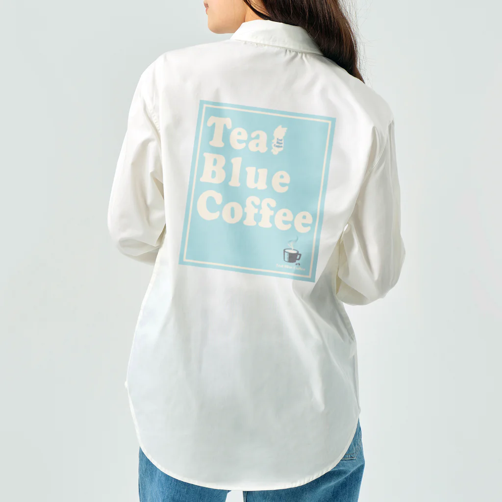 Teal Blue Coffeeのポスターどこに貼る？ ワークシャツ