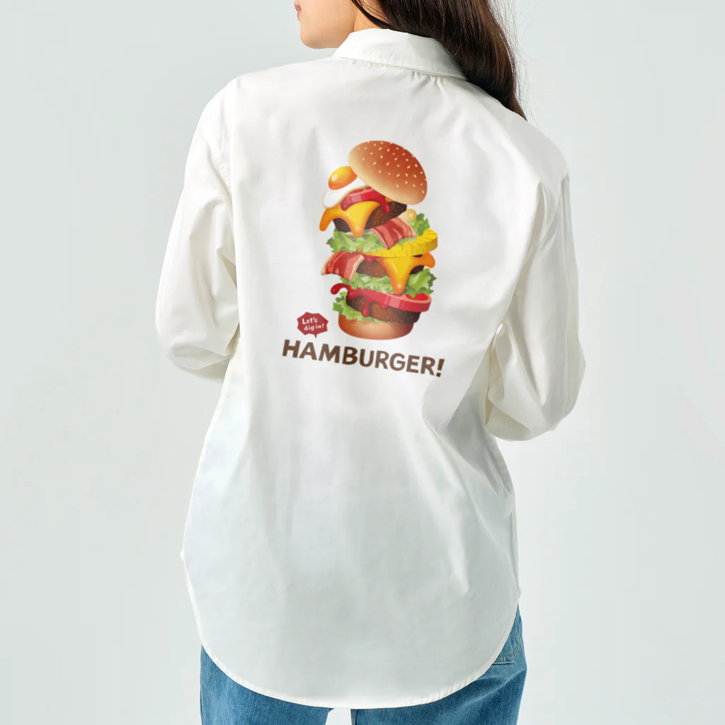 Train Kids! SOUVENIR SHOPのデカ盛りハンバーガー ! Work Shirt