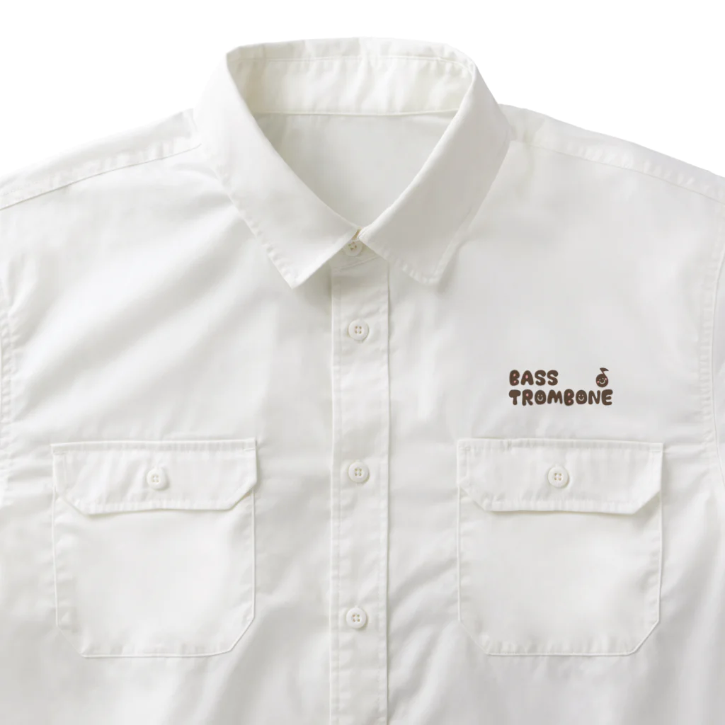 有限会社ケイデザインのアイアム バストロンボーン奏者！！ Work Shirt