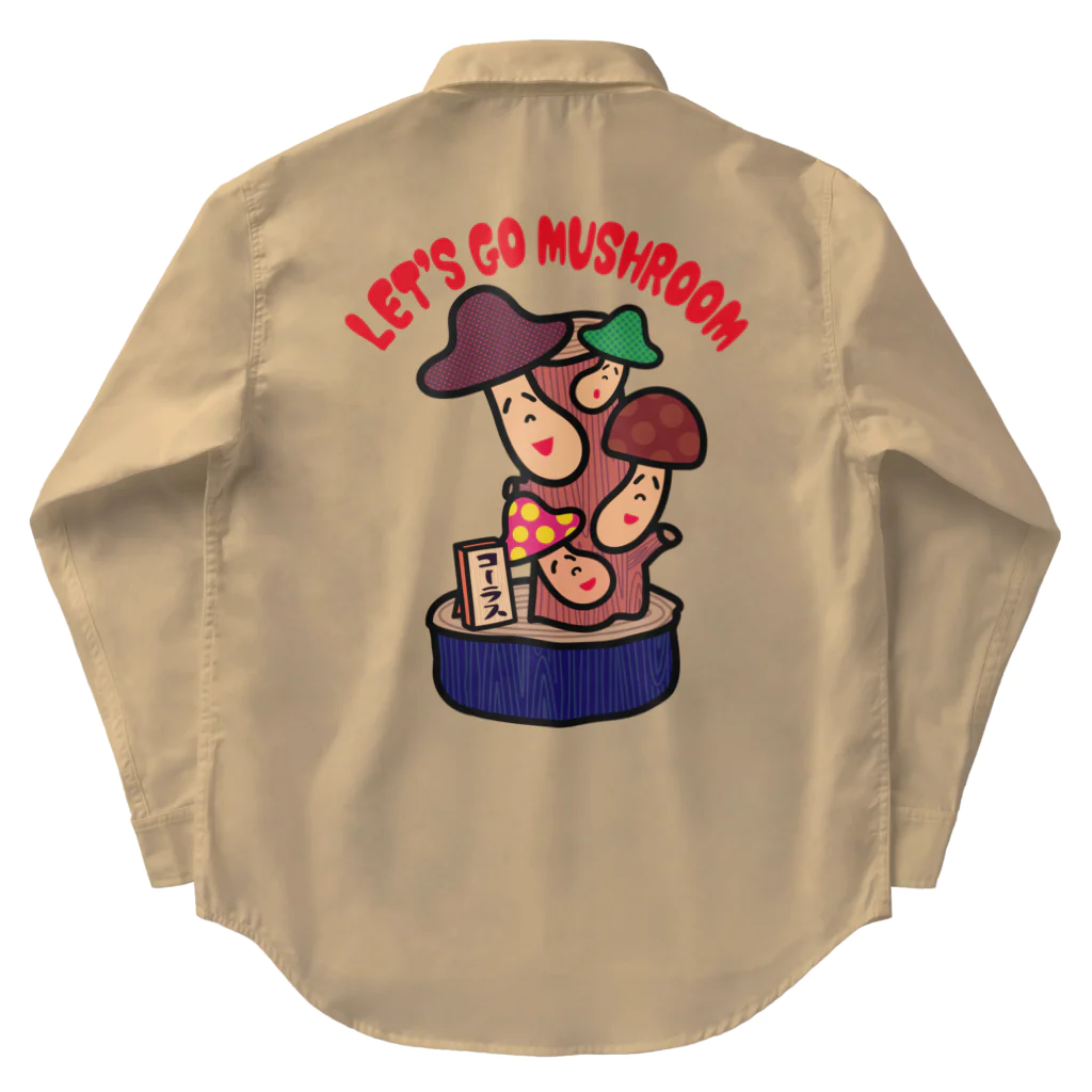 ドレメヒロコの菌糸体胞子 Work Shirt