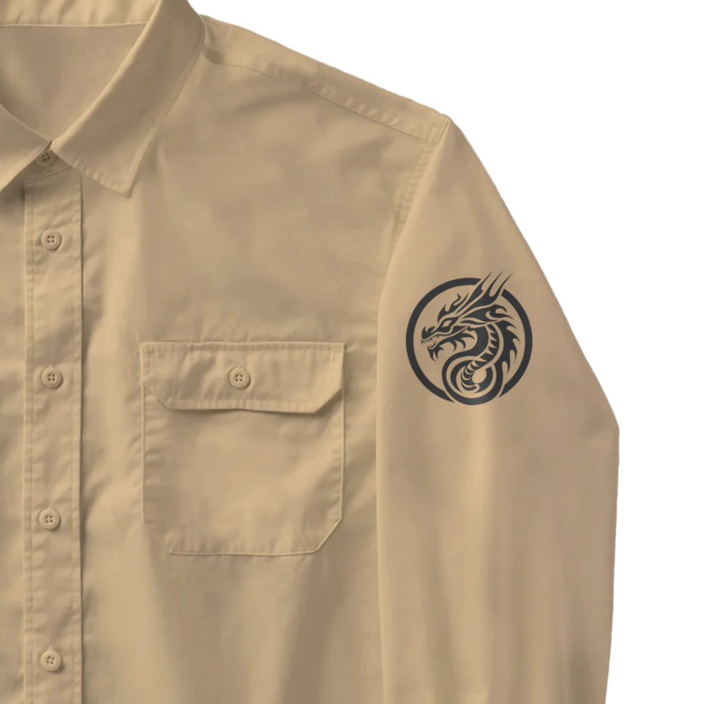 Ａ’ｚｗｏｒｋＳのドラゴンの紋章 Work Shirt