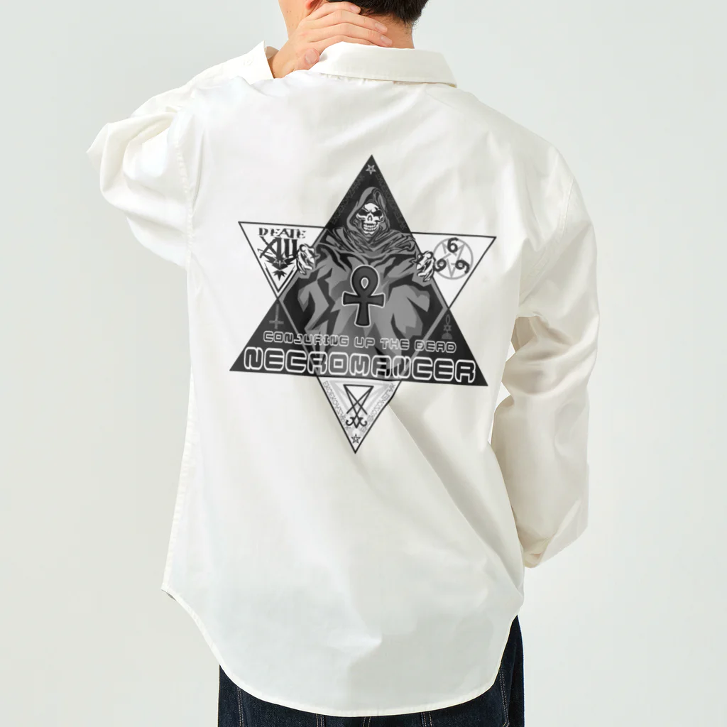 Ａ’ｚｗｏｒｋＳの六芒星ネクロマンサー ブラックアンク ワークシャツ