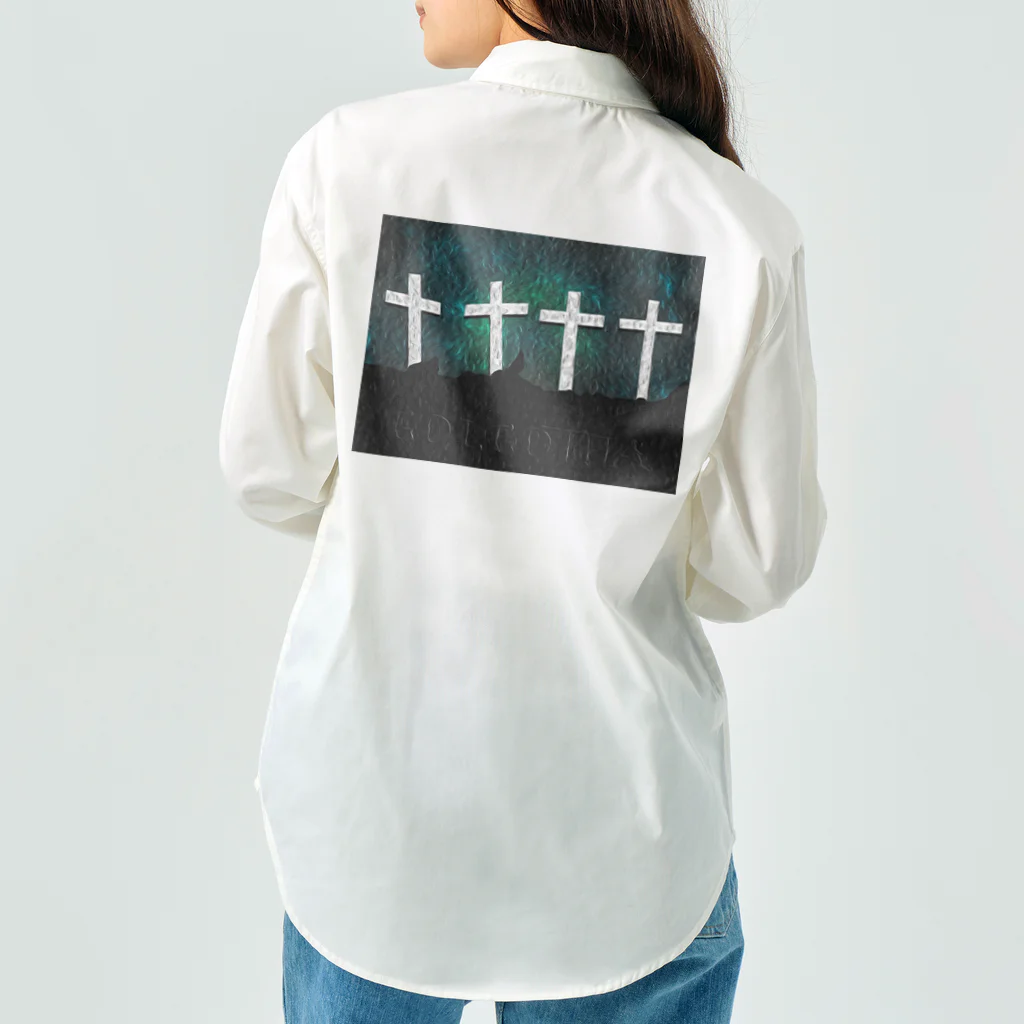 Ａ’ｚｗｏｒｋＳのGOLGOTHA OIL PAINTING Work Shirt