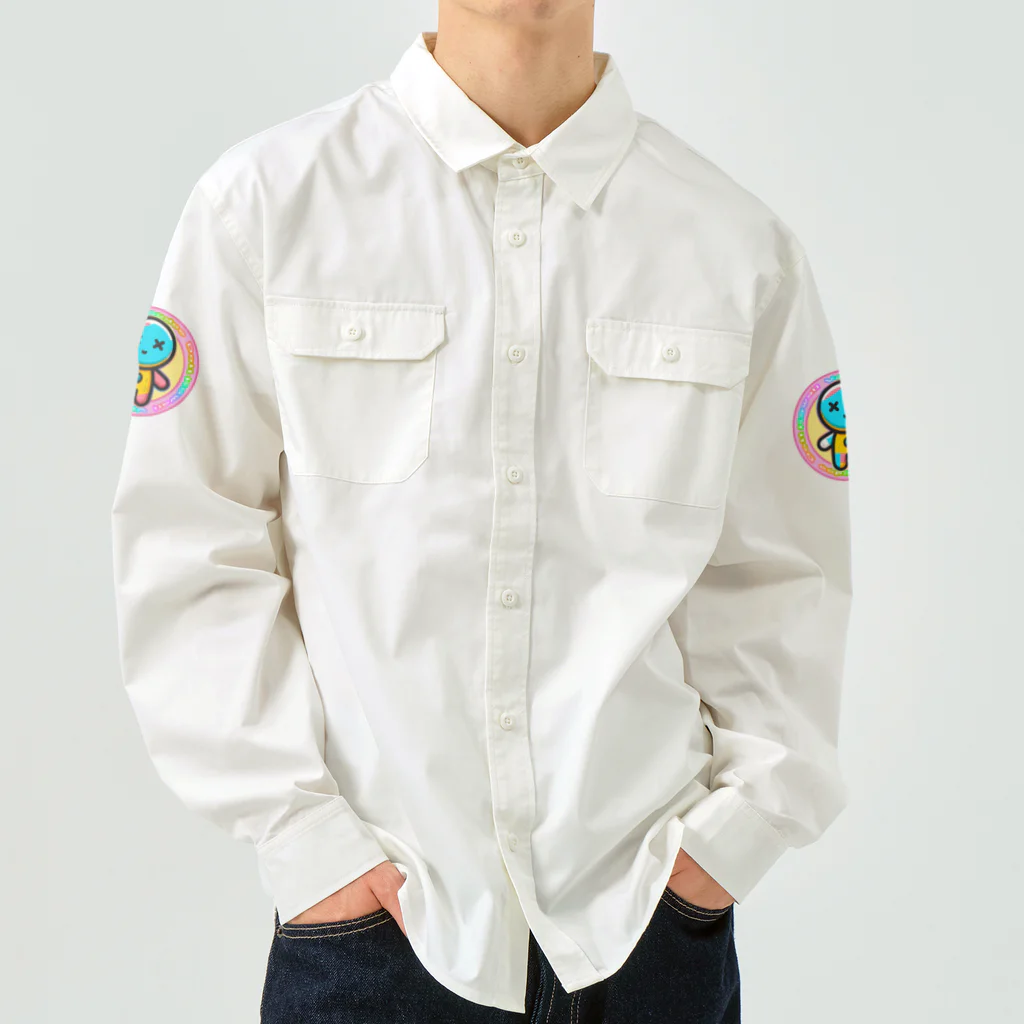 Ａ’ｚｗｏｒｋＳのかわいいブードゥー人形 Work Shirt