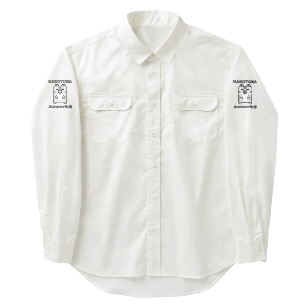 Ａ’ｚｗｏｒｋＳのハコトラ　ホワイトタイガー Work Shirt