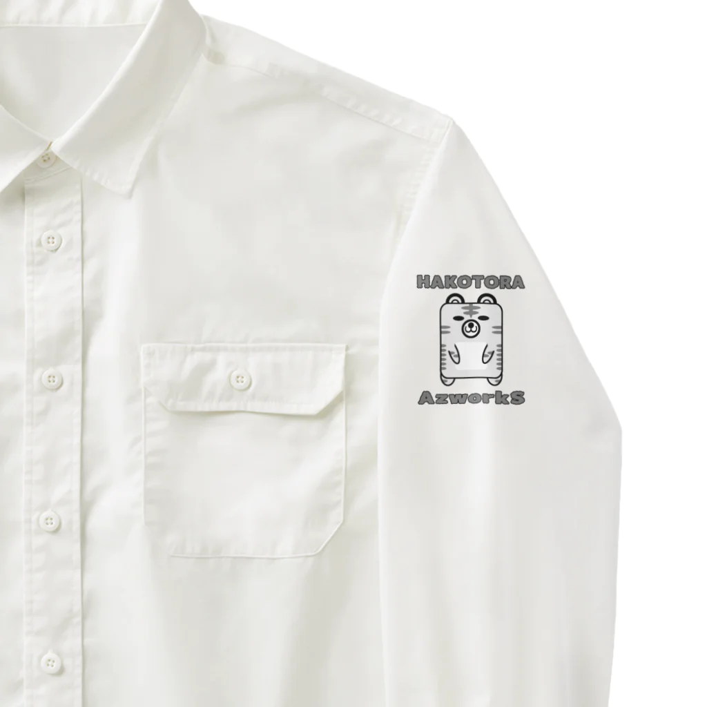 Ａ’ｚｗｏｒｋＳのハコトラ　ホワイトタイガー Work Shirt