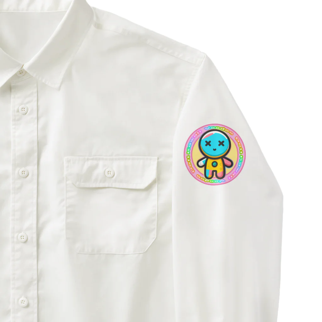 Ａ’ｚｗｏｒｋＳのかわいいブードゥー人形 Work Shirt