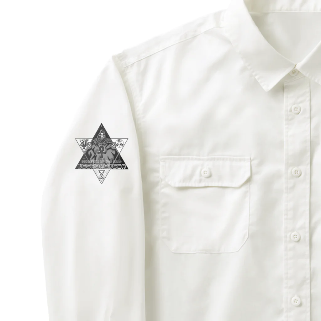 Ａ’ｚｗｏｒｋＳの六芒星ネクロマンサー ブラックアンク Work Shirt