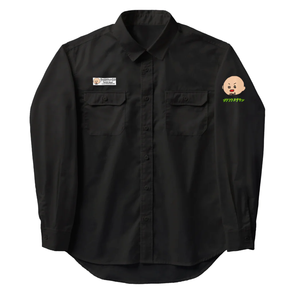 タマロクチャンネルのツウフウオヂサン速乾Tシャツ Work Shirt