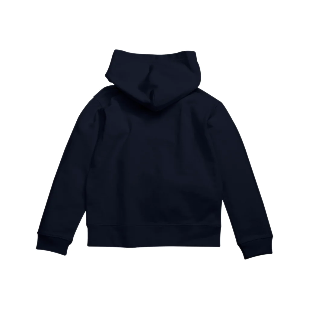 mogmogのおしゃれ大好きネコさん Zip Hoodie