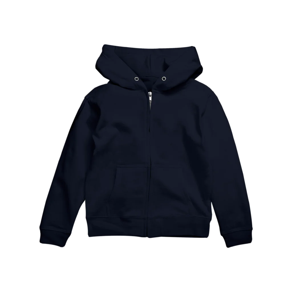 Illustrator Moca&Ram shopの🐸かえるのヘディング Zip Hoodie