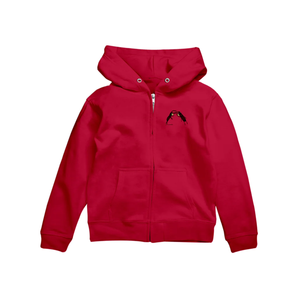 Illustrator Moca&Ram shopのクワレス Zip Hoodie