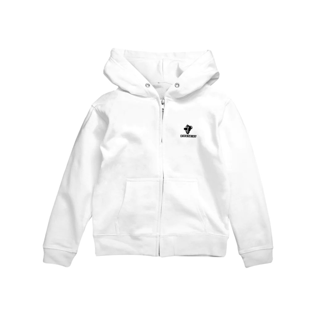 endcoのヨダレグマ　キッズ用 Zip Hoodie